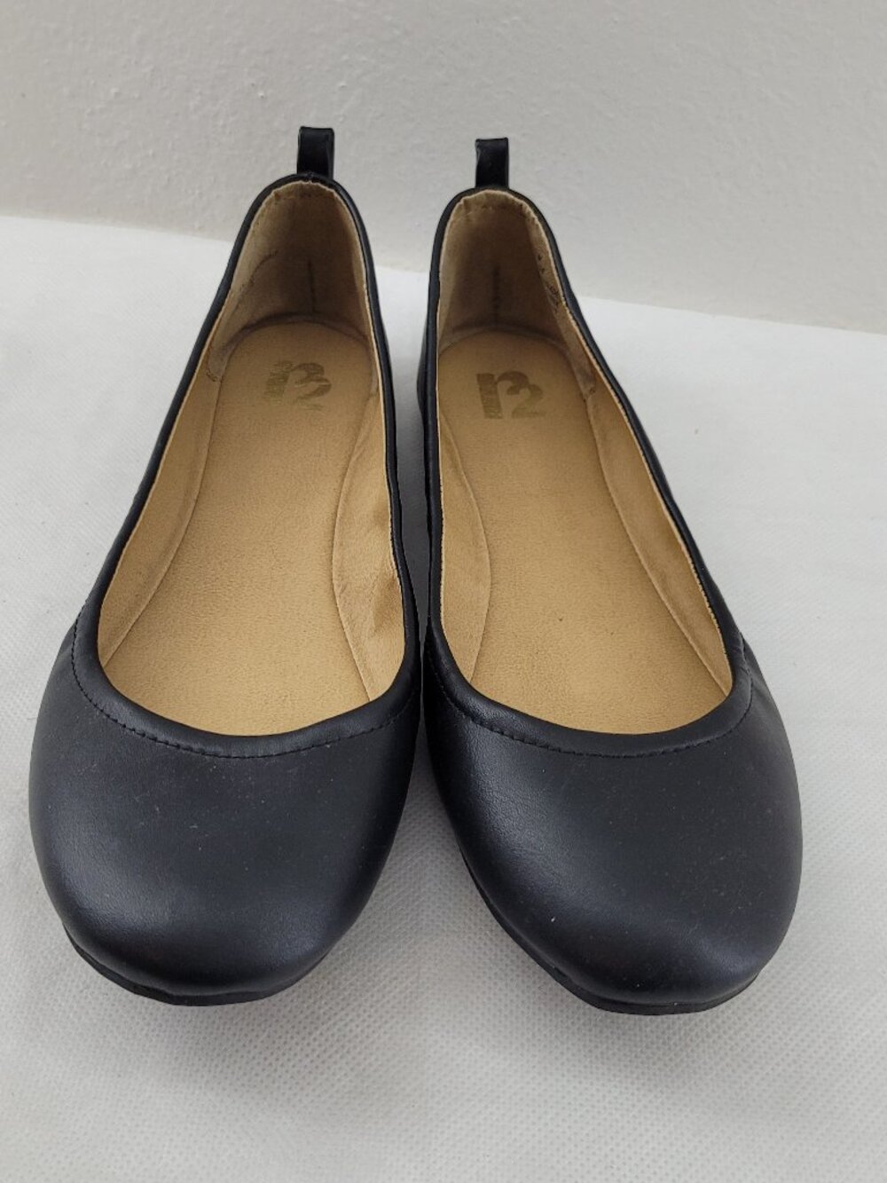 R2 Khloe Ballet Flats Womens 11 Black Shoes